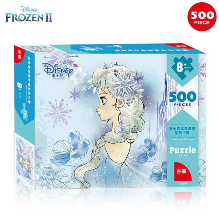 Disney Puzzle Frozen 2 Children's Puzzle Early Learning 100 Pieces 200 Pieces 500 Pieces 1000 Pieces Adult Puzzle 3d Puzzle