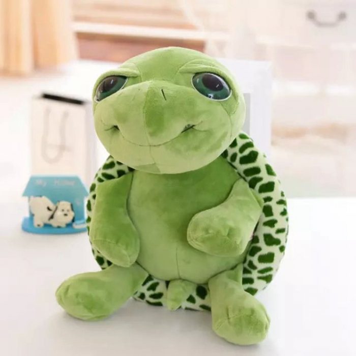 20CM Big Eyes Turtle Plush Toys Tortoise Animals Dolls