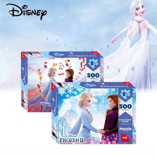 Disney Puzzle Frozen 2 Children's Puzzle Early Learning 100 Pieces 200 Pieces 500 Pieces 1000 Pieces Adult Puzzle 3d Puzzle