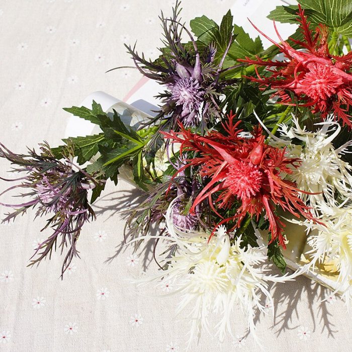 New Thorn Parsley flower branch plastic Artificial flowers Wedding party decoration flores fleur artificielle